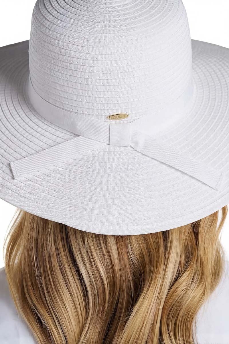Shelly Lightweight Shapeable Travel Hat | White