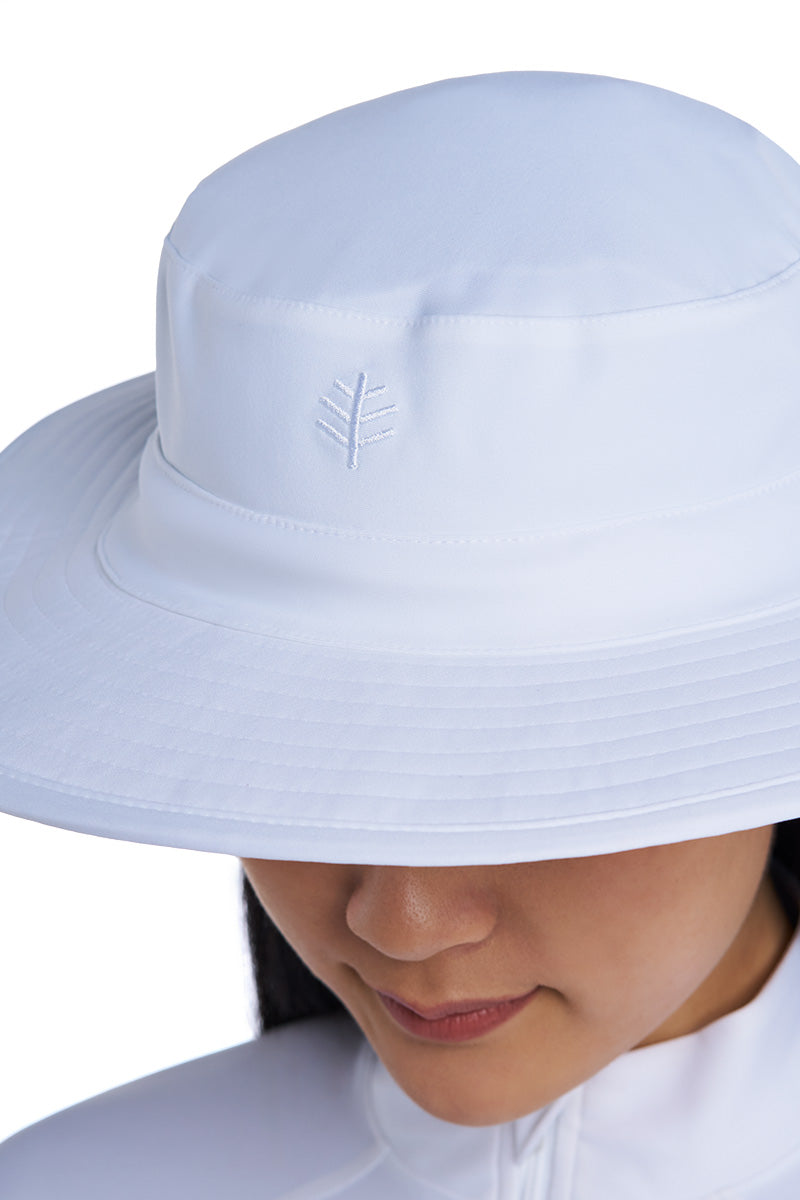 Brighton Chlorine Resistant Pool Hat | White