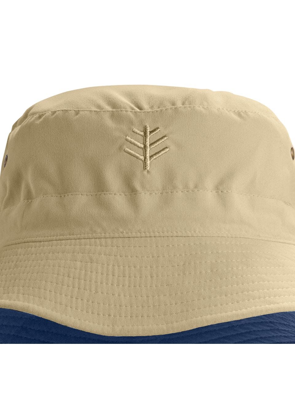Unisex Landon Reversible Bucket Hat | Tan/Navy