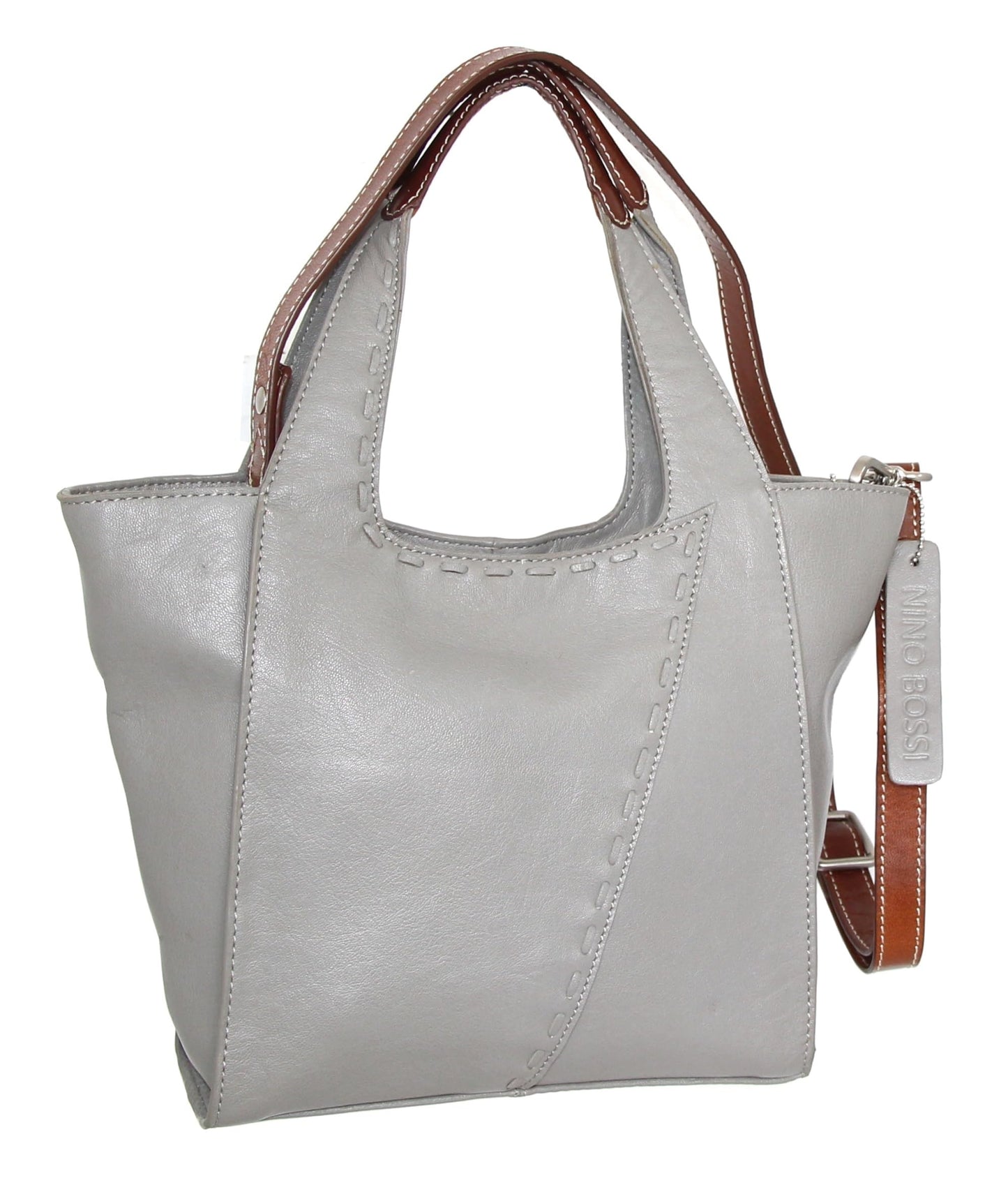 Chiara Small Satchel in Stone