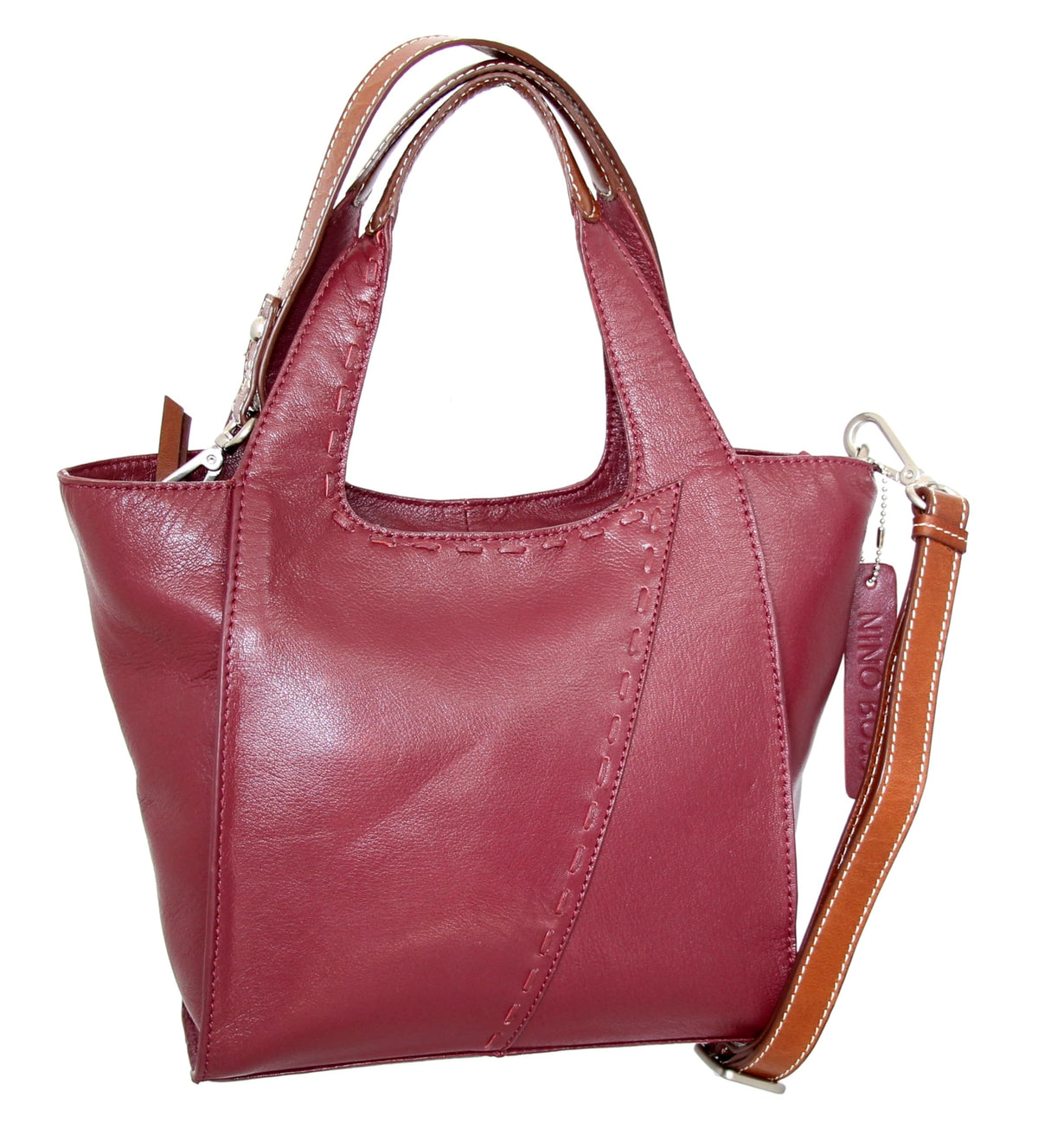 Chiara Small Satchel - Cabernet