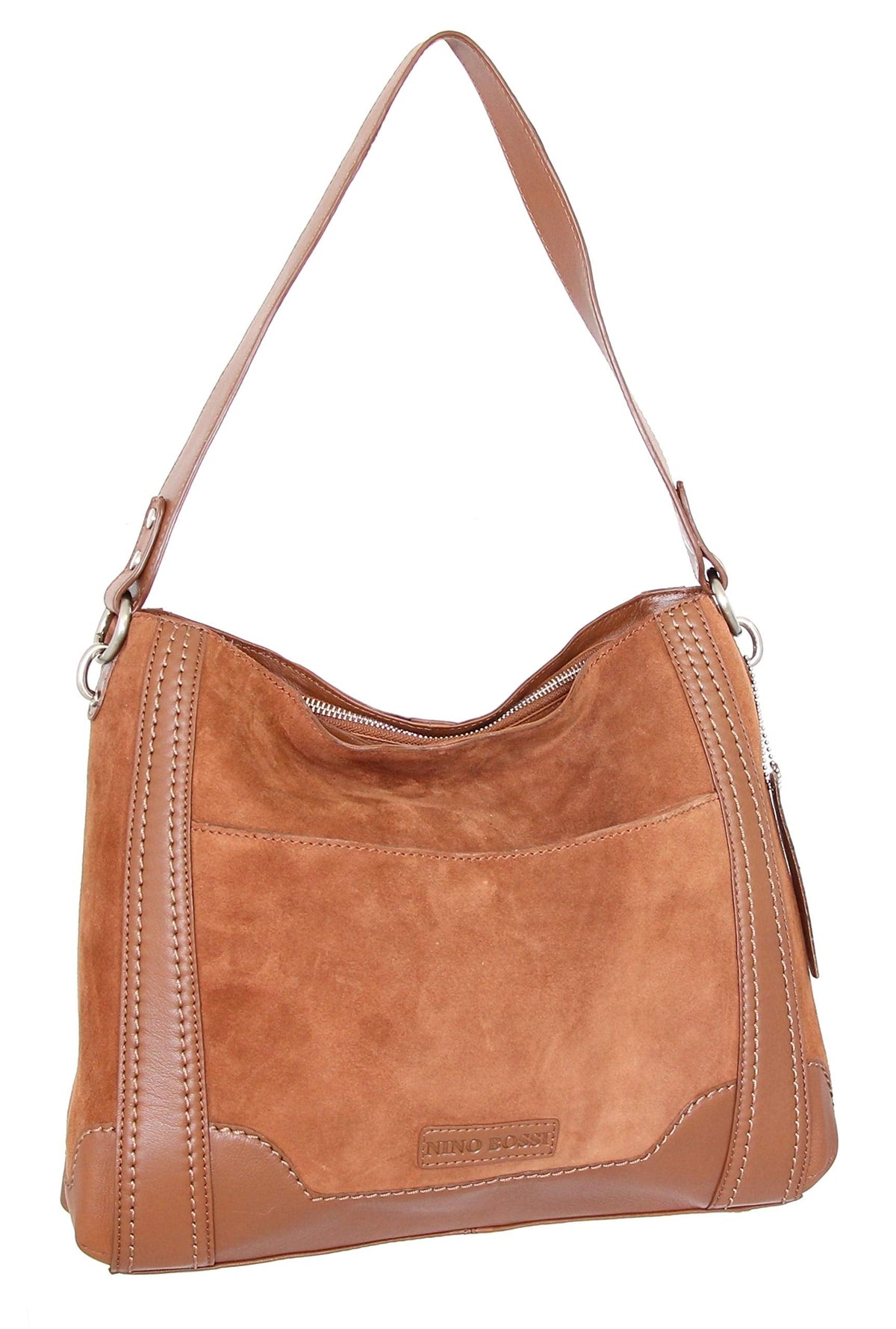Hottie Leather Hobo - Cognac