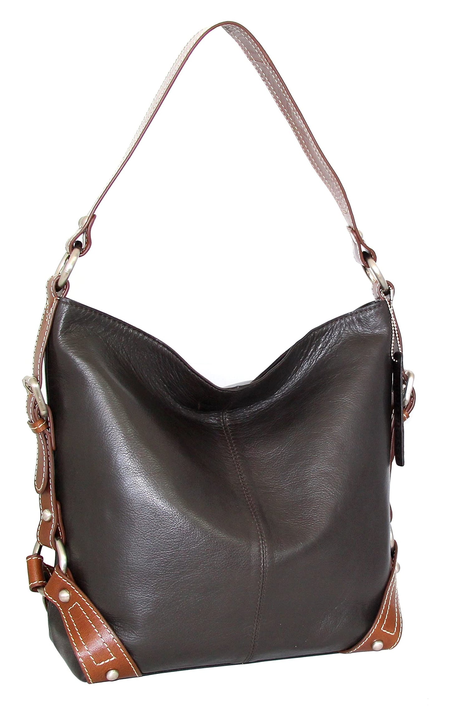 Moda Milano Hobo in Chocolate