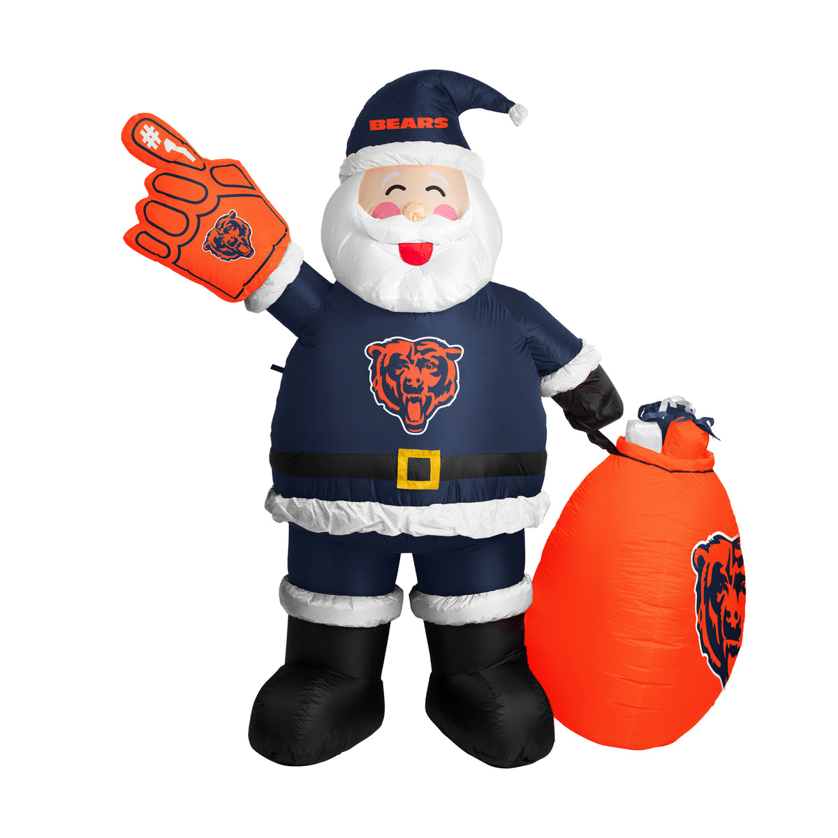 Chicago Bears Inflatable Santa