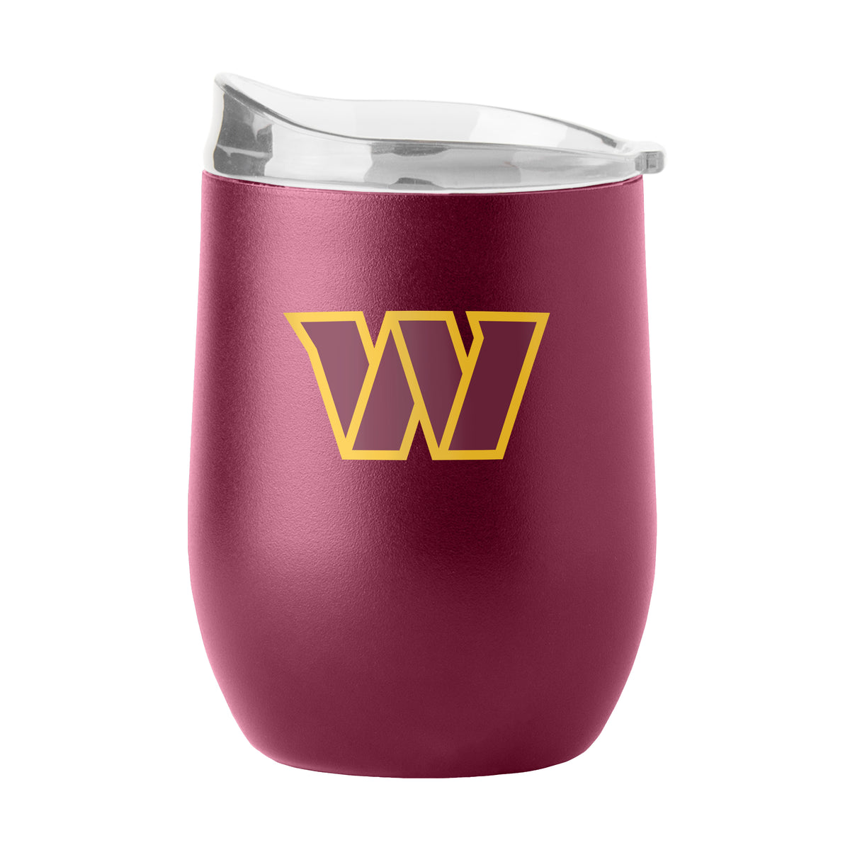 Washington Commanders 16oz Powder Coat Curved Beverage
