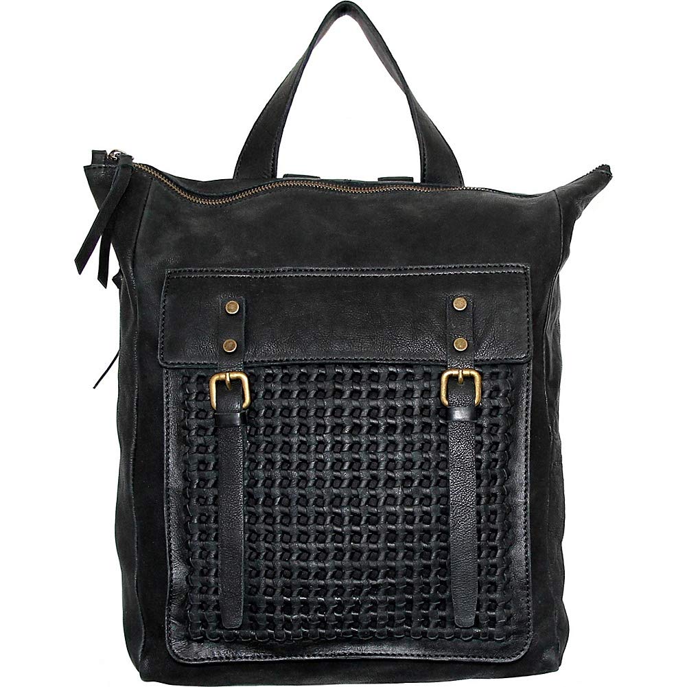 Suzanna Leather Backpack - Black