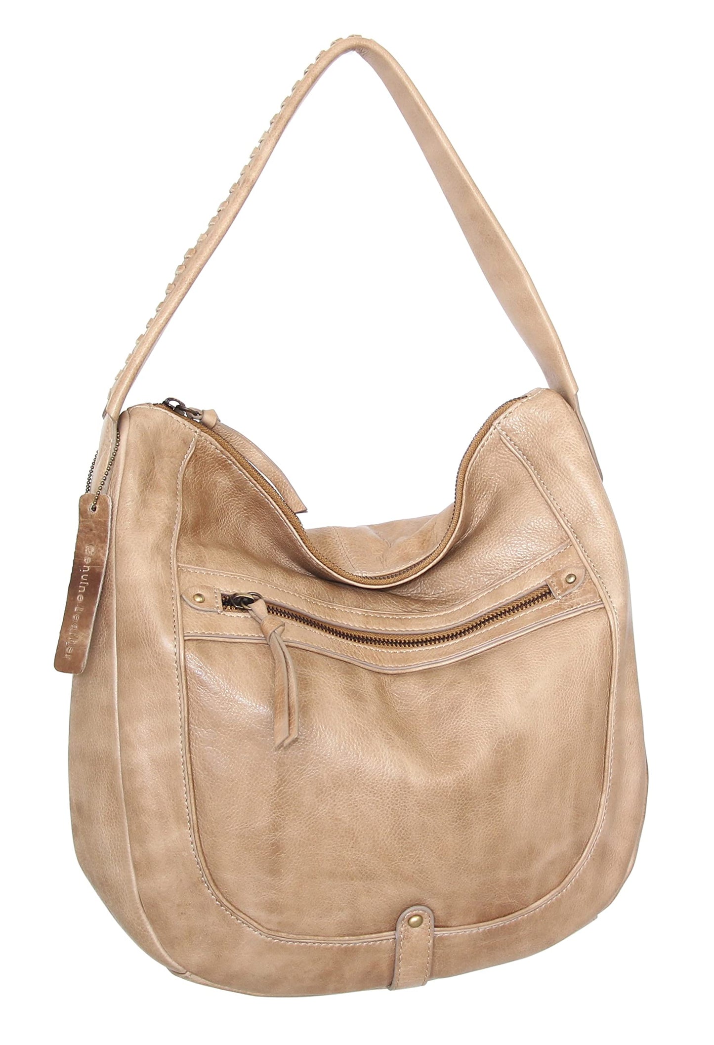 Aisling Hobo in Beige