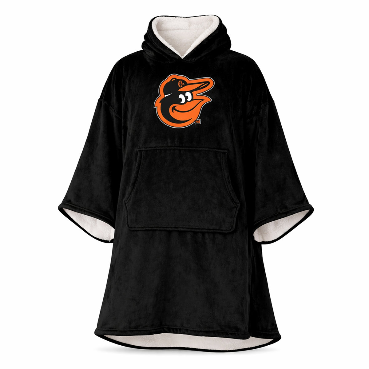 Baltimore Orioles MLB Team Color Bloncho W/Logo Patch
