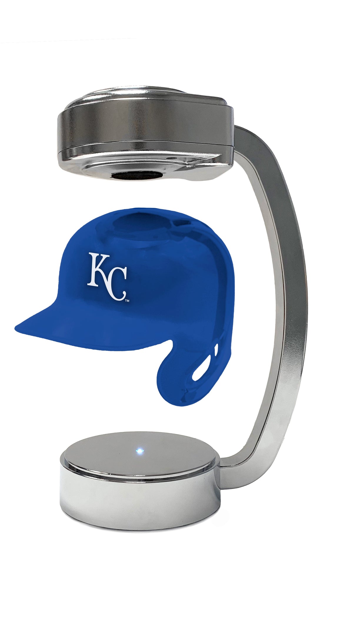 Kansas City Royals MLB Mini Hover Helmet W/ Chrome Base