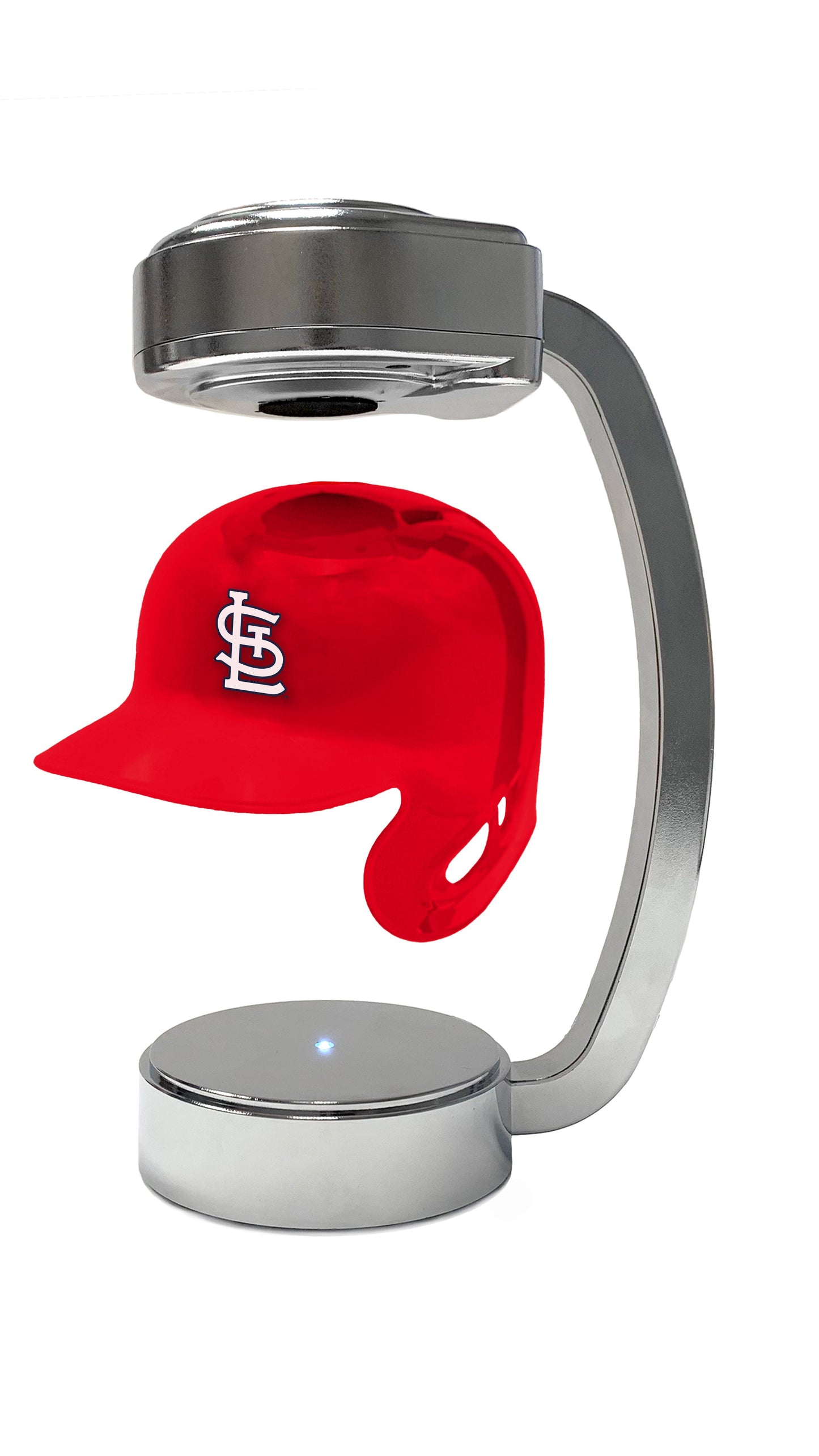 St. Louis Cardinals MLB Mini Hover Helmet W/ Chrome Base