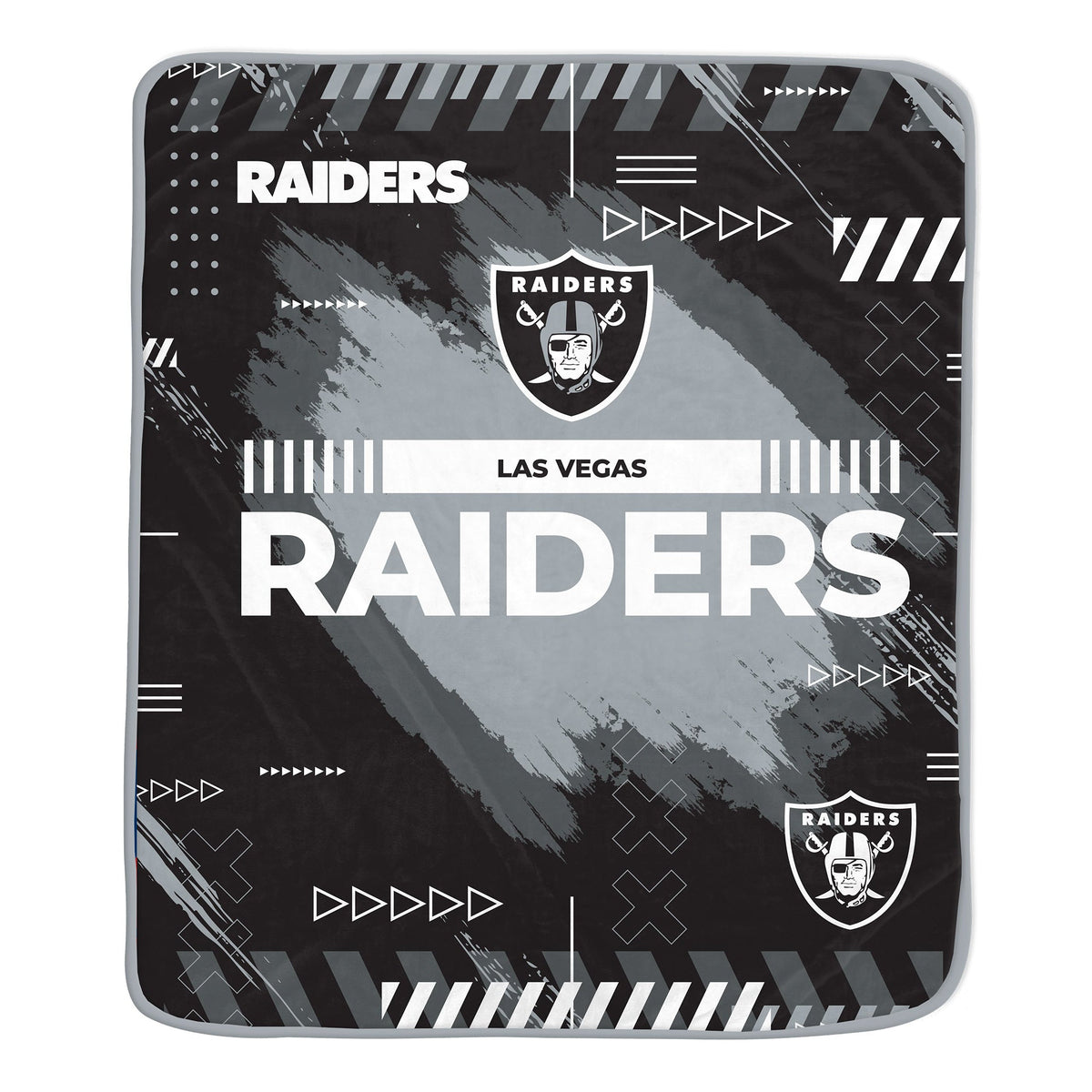 Las Vegas Raiders NFL Team Modern Logo Blanket 60x72