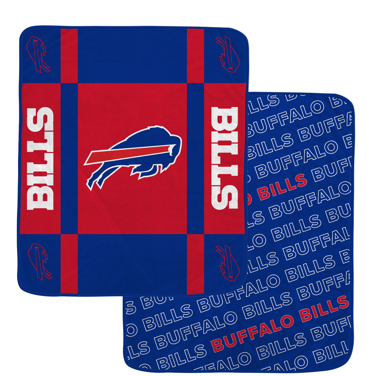 Buffalo Bills NFL Team Reversible Soft Blanket 60x70