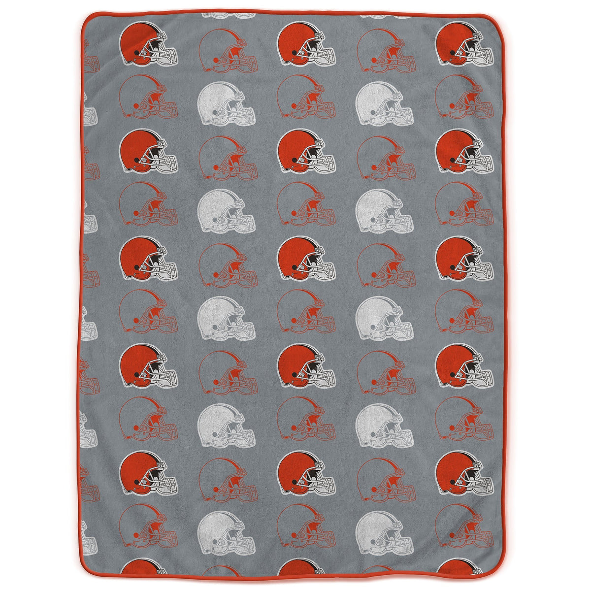Cleveland Browns NFL Team Logomania XL Blanket 66x95