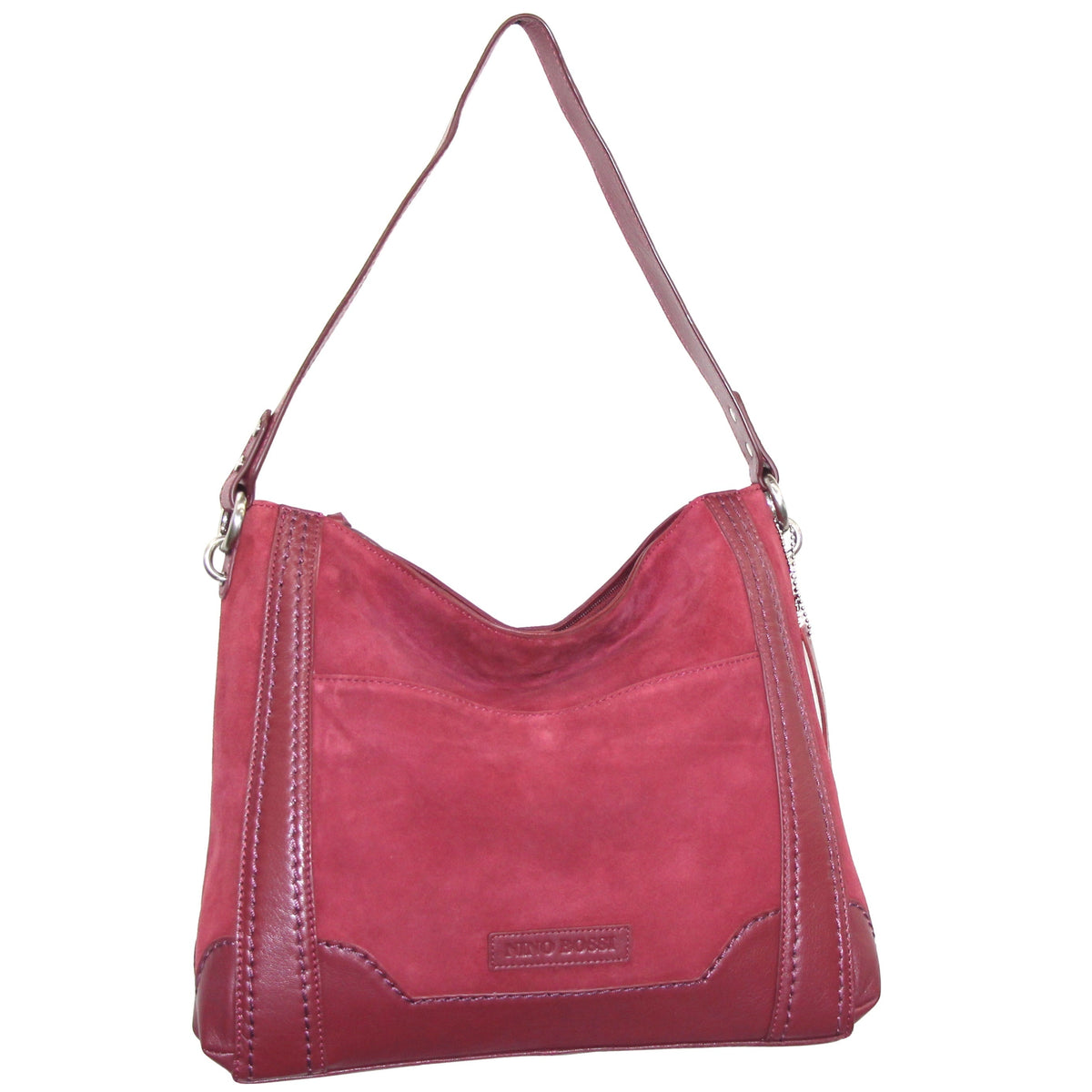 Hottie Leather Hobo - Merlot