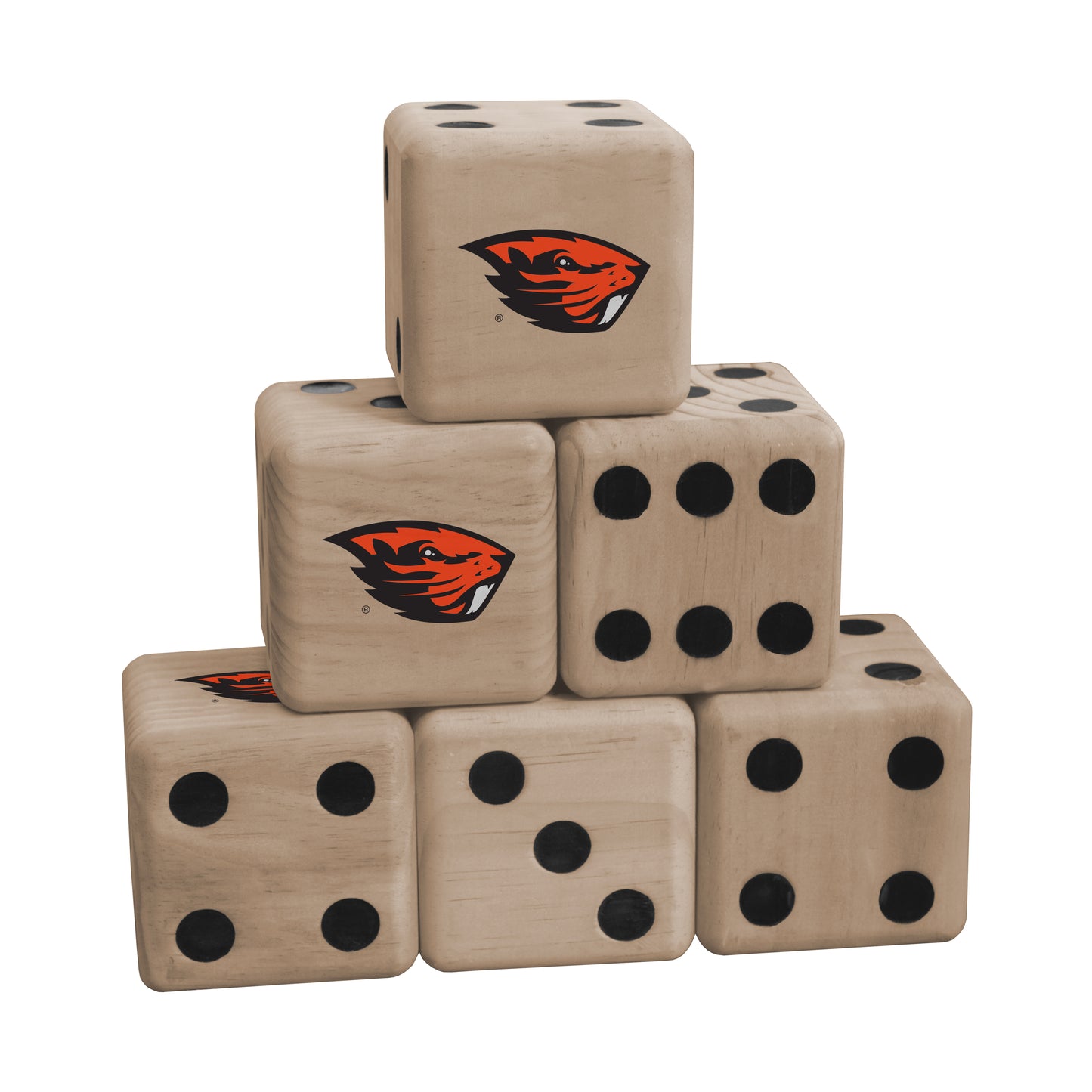 Oregon State Beavers Lawn Dice Yard Game