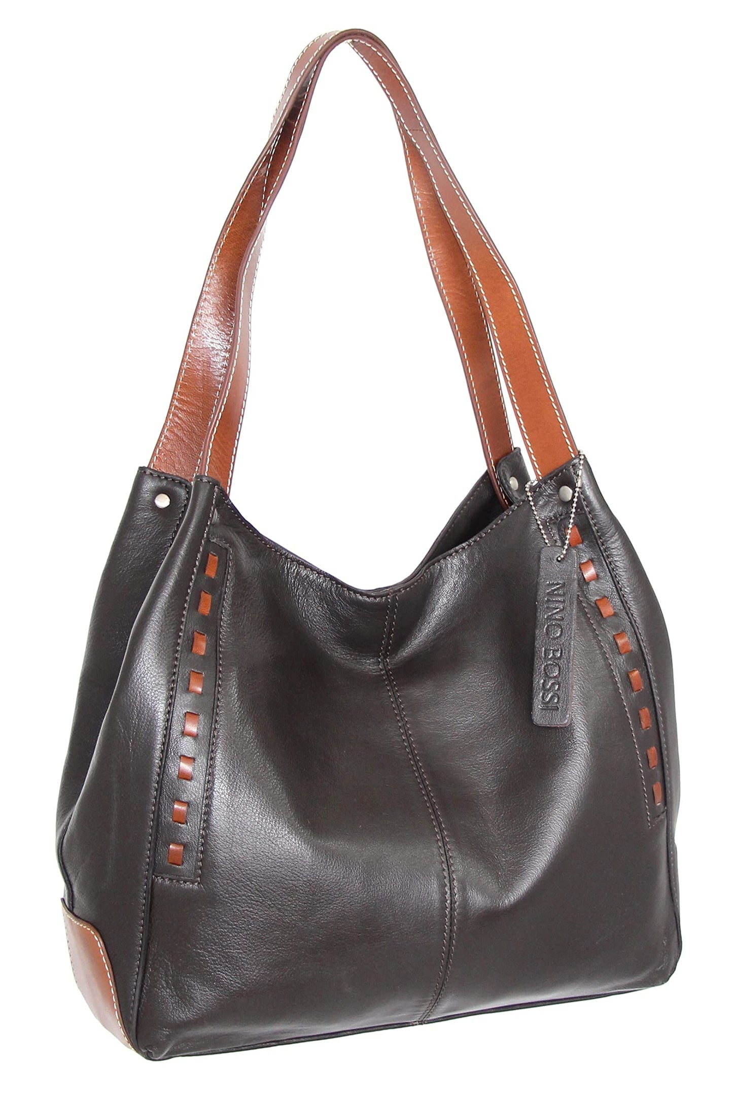 Alyssa Satchel in Chocolate