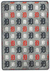 Detroit Tigers MLB Logo Roll 66" X 95" Oversized Twin XL Throw Blanket