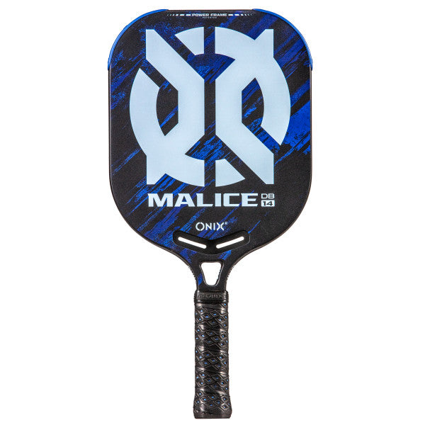 ONIX Malice DB Open Throat Composite Pickleball Paddle - 14 mm - Blue