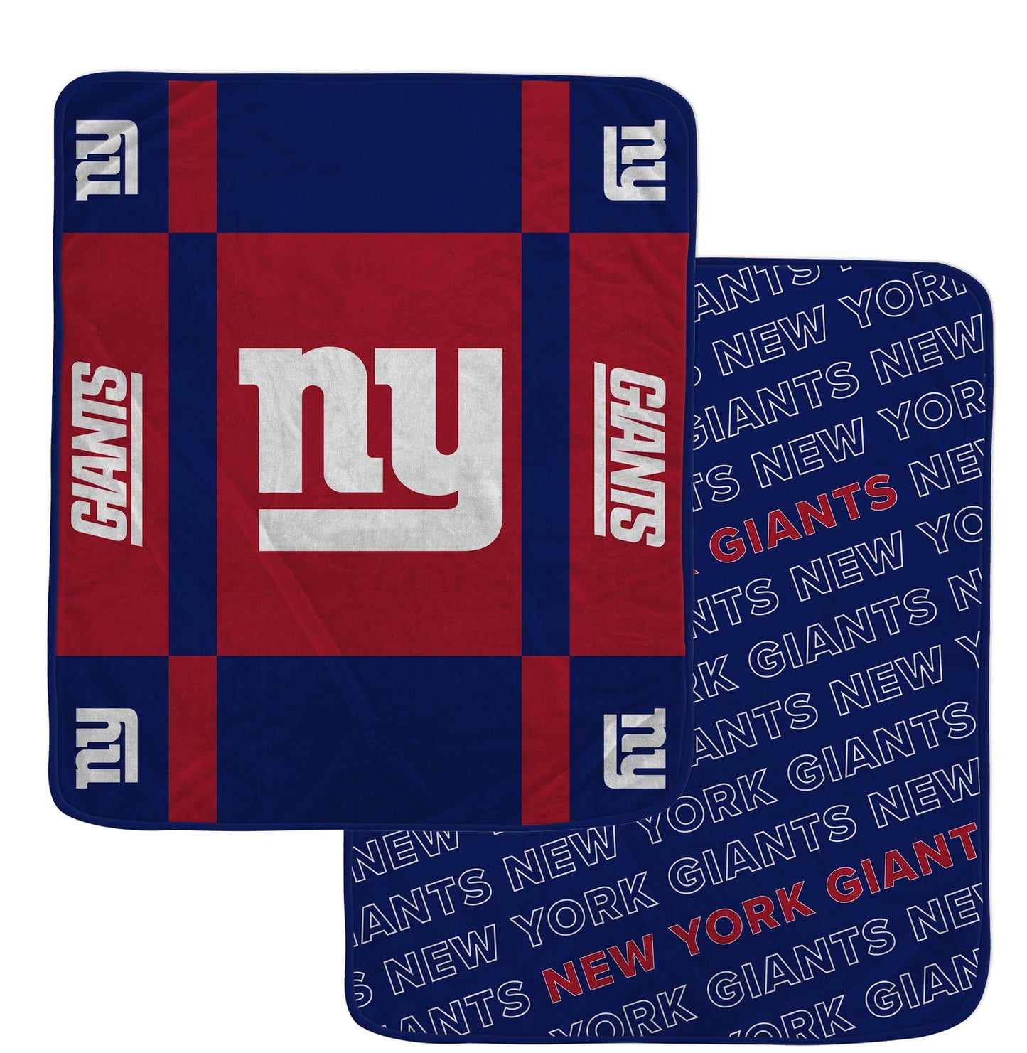 New York Giants NFL Team Reversible Soft Blanket 60x70
