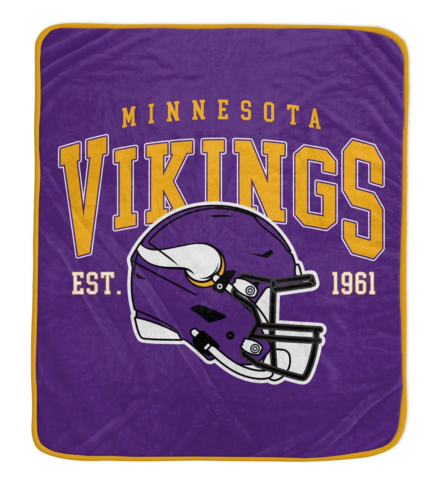 NFL Team Vintage Helmet Fleece Throw