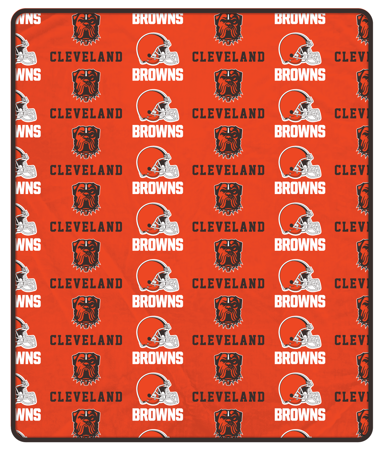 Cleveland Browns NFL Team Logo Stadium Blanket 60x70