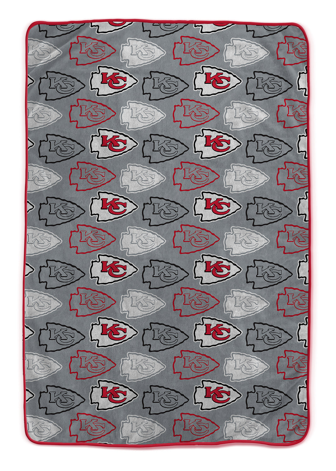 Kansas City Chiefs NFL Team Logomania XL Blanket 66x95