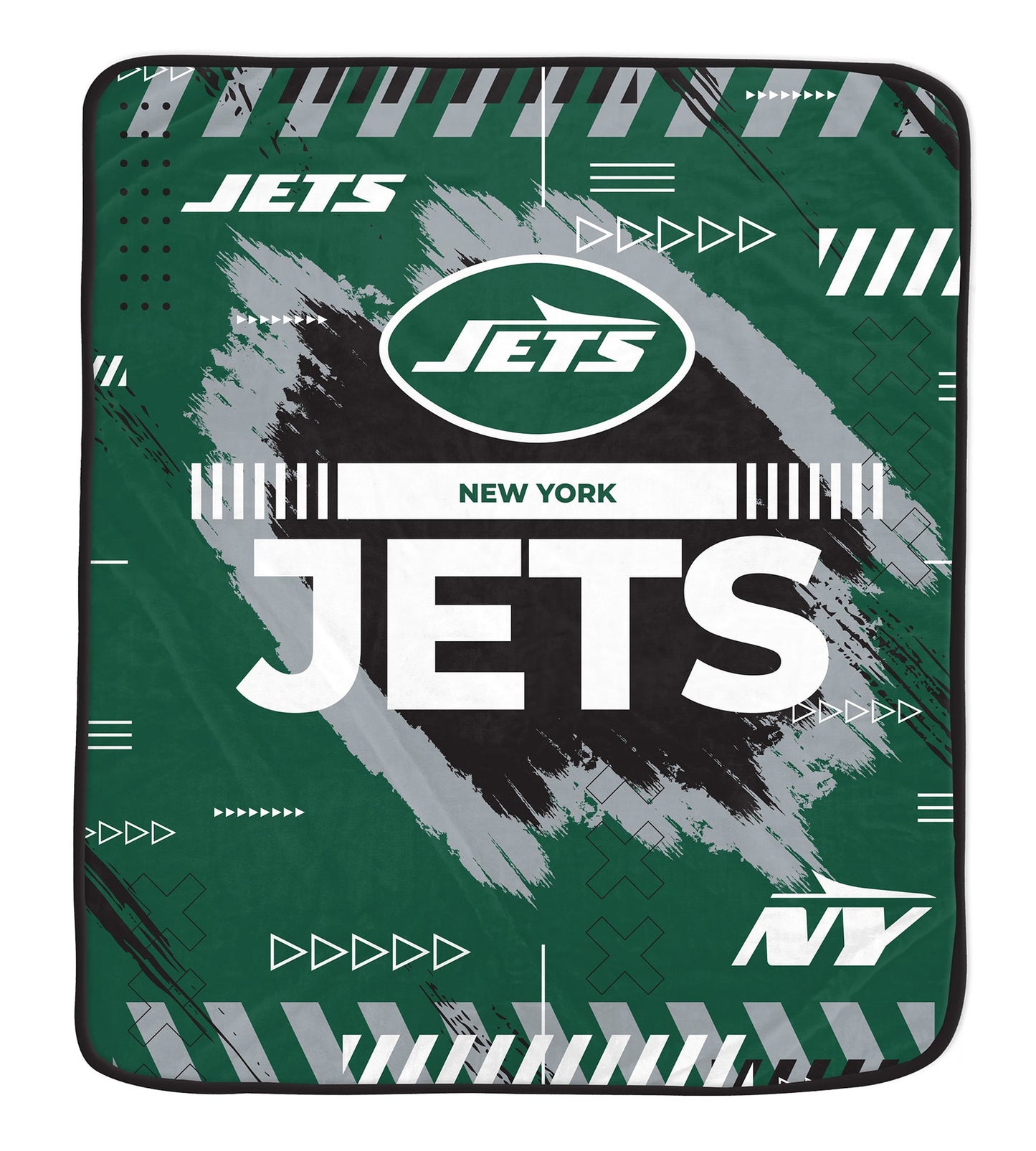 New York Jets NFL Team Modern Logo Blanket 60x72