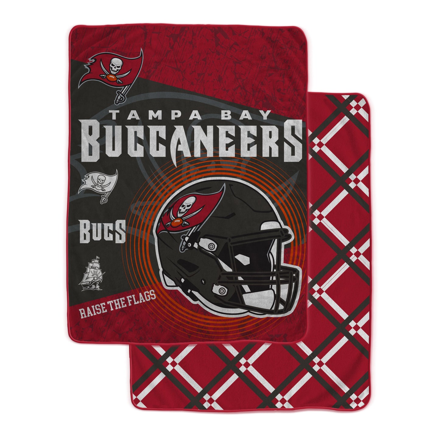 Tampa Bay Buccaneers NFL Team Helmet Fleece Blanket 60x80