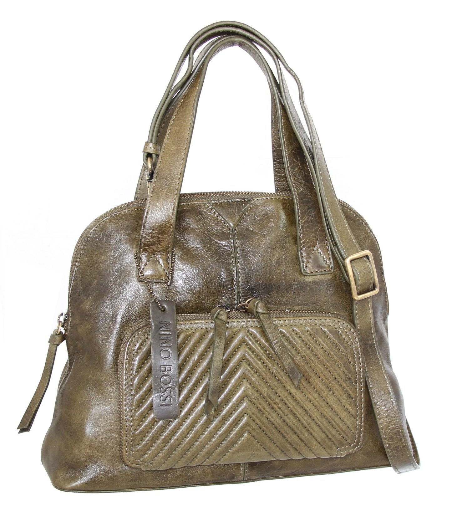 My Paulina Satchel in Green
