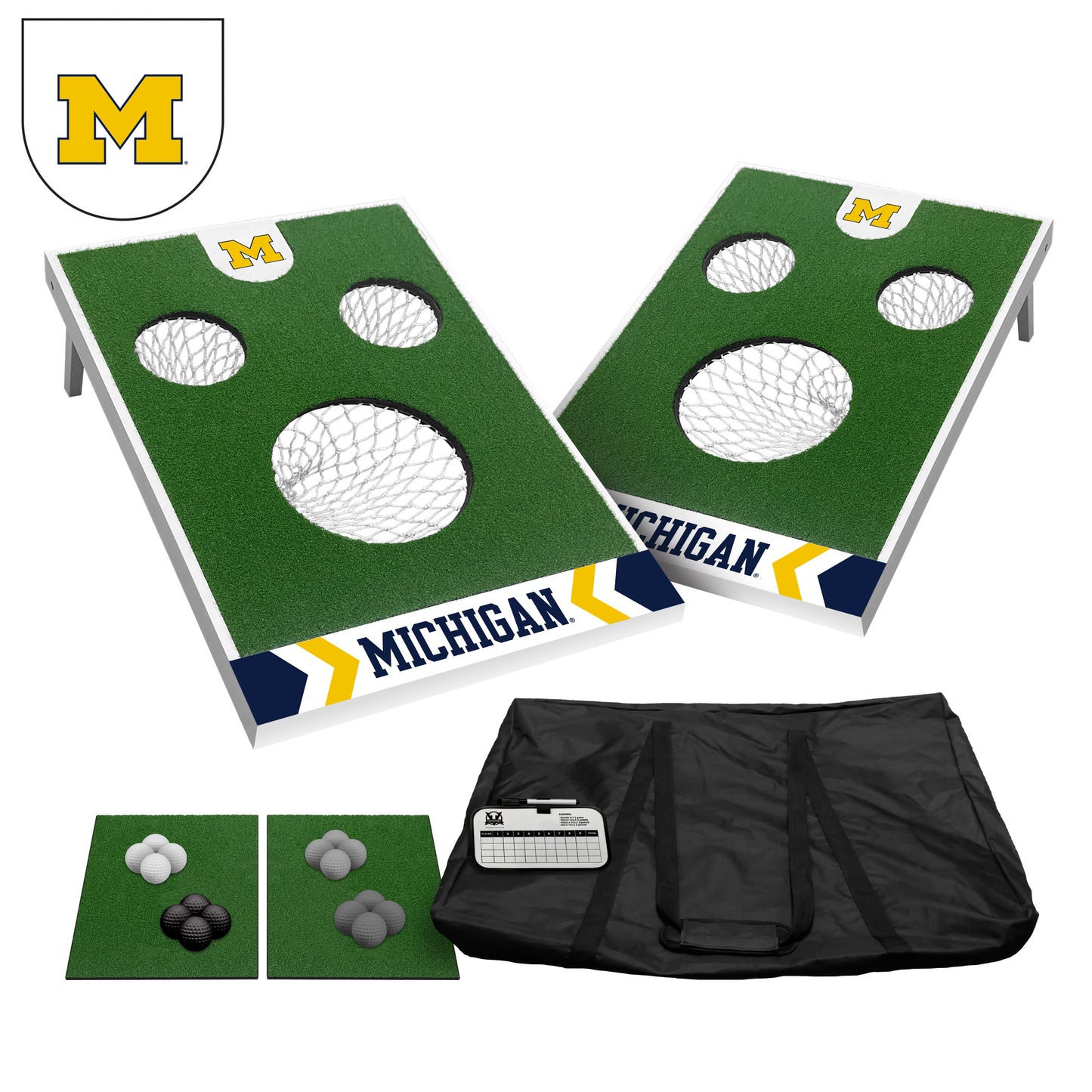 Michigan Wolverines Golf Chip Tailgate Game