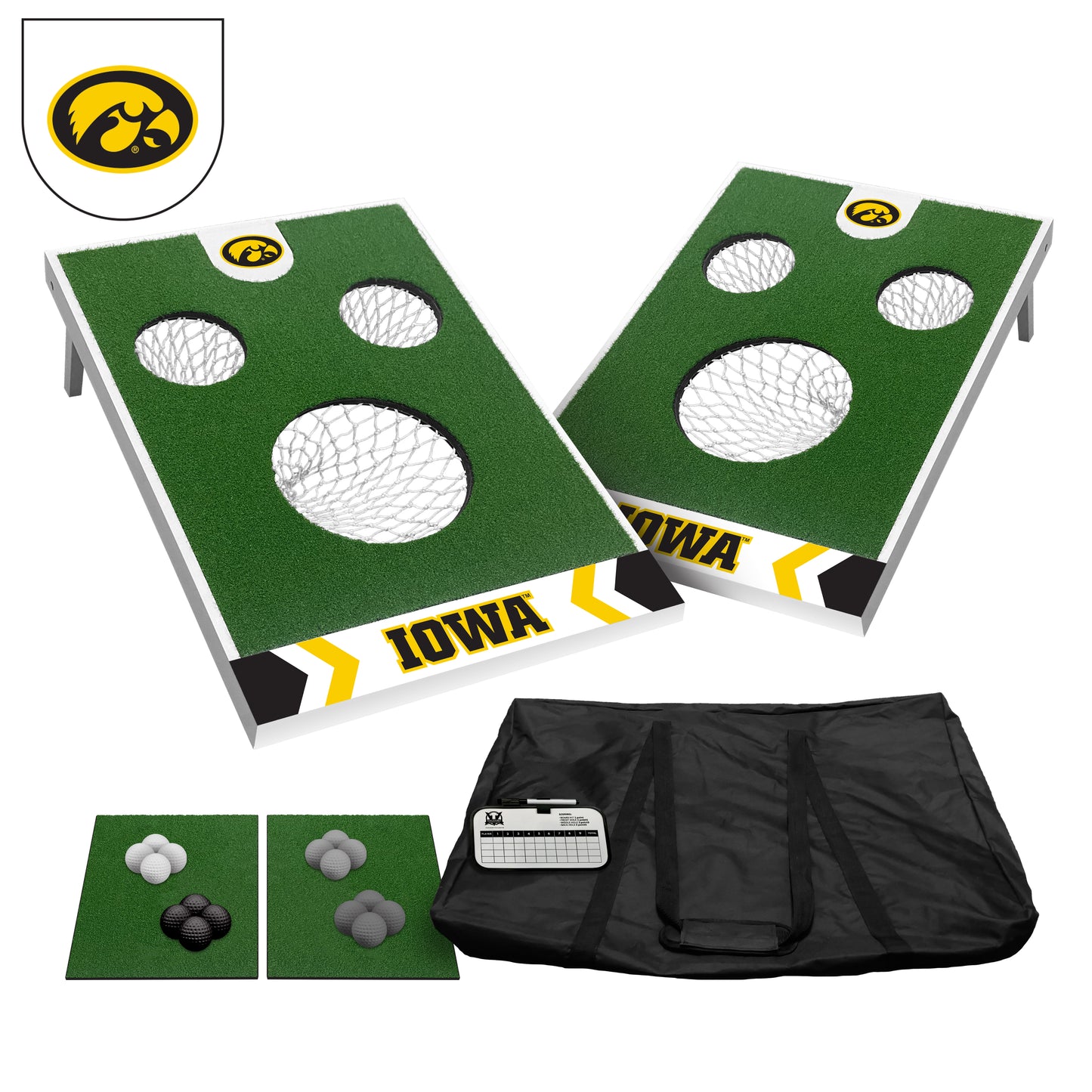 Iowa Hawkeyes Golf Chip Tailgate Game
