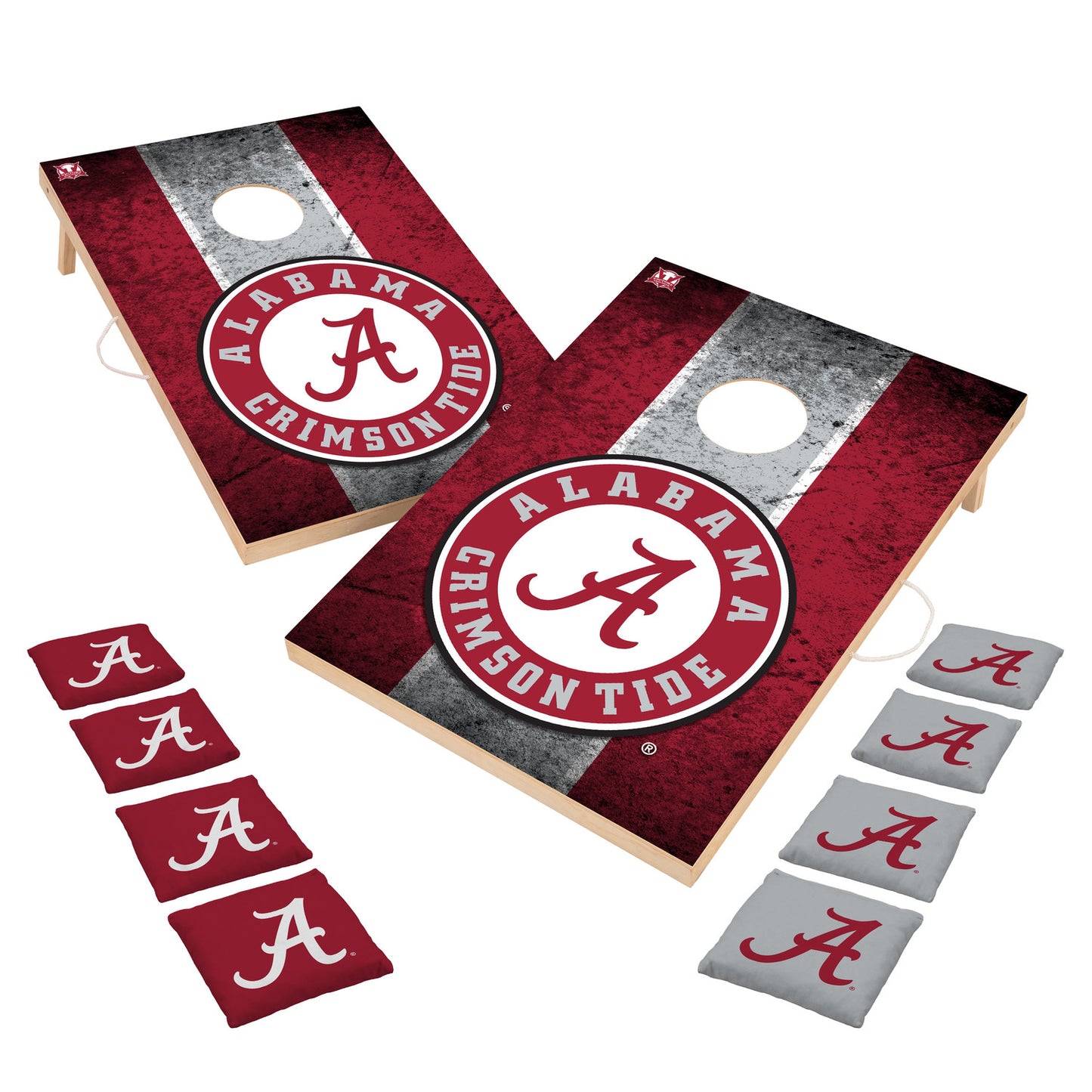 Alabama Crimson Tide 2x3 Solid Wood Cornhole Game