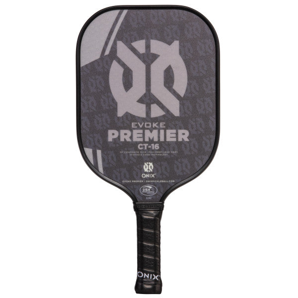 ONIX Evoke Premier CT-16 Pickleball Paddle - Black