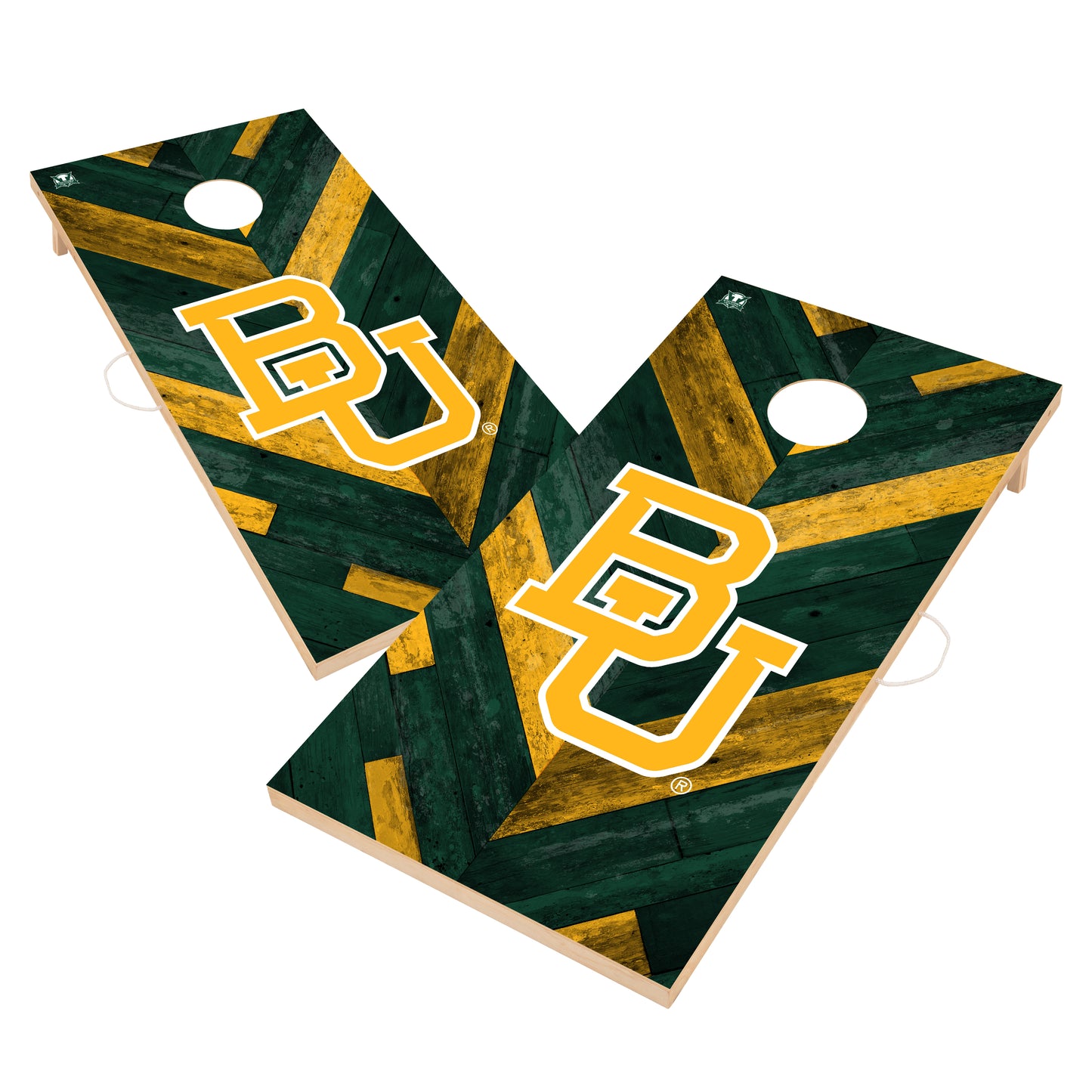 College Team 2x4 Solid Wood Cornhole Game
