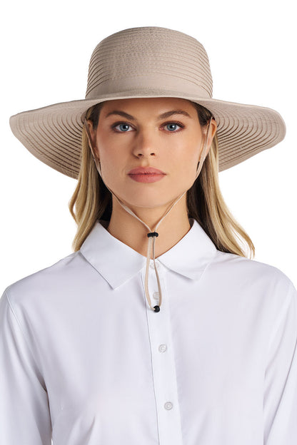 Shelly Lightweight Shapeable Travel Hat | Tan