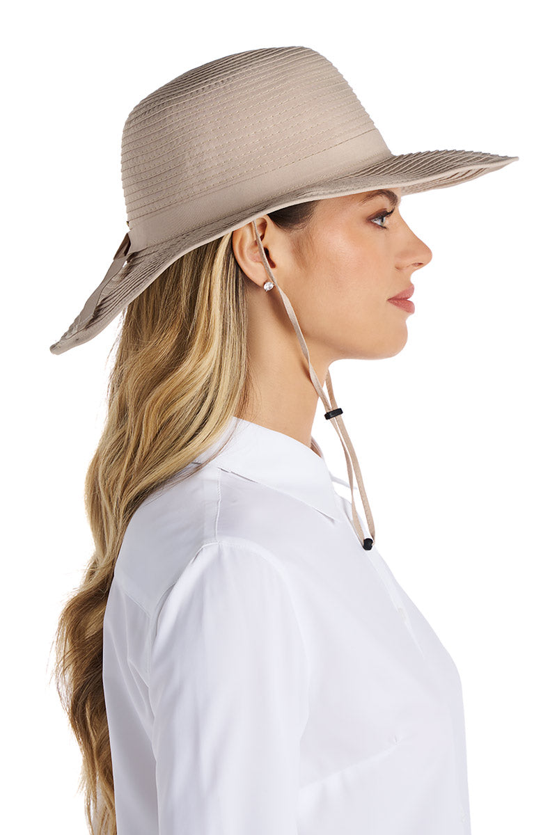 Shelly Lightweight Shapeable Travel Hat | Tan