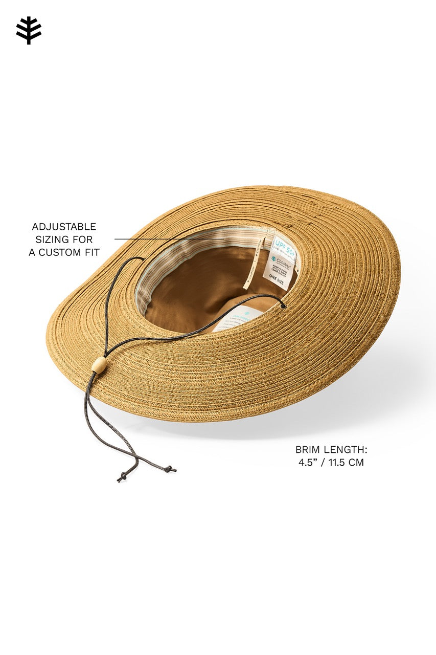 Women's Tempe Hat with Chin Cord | Tan