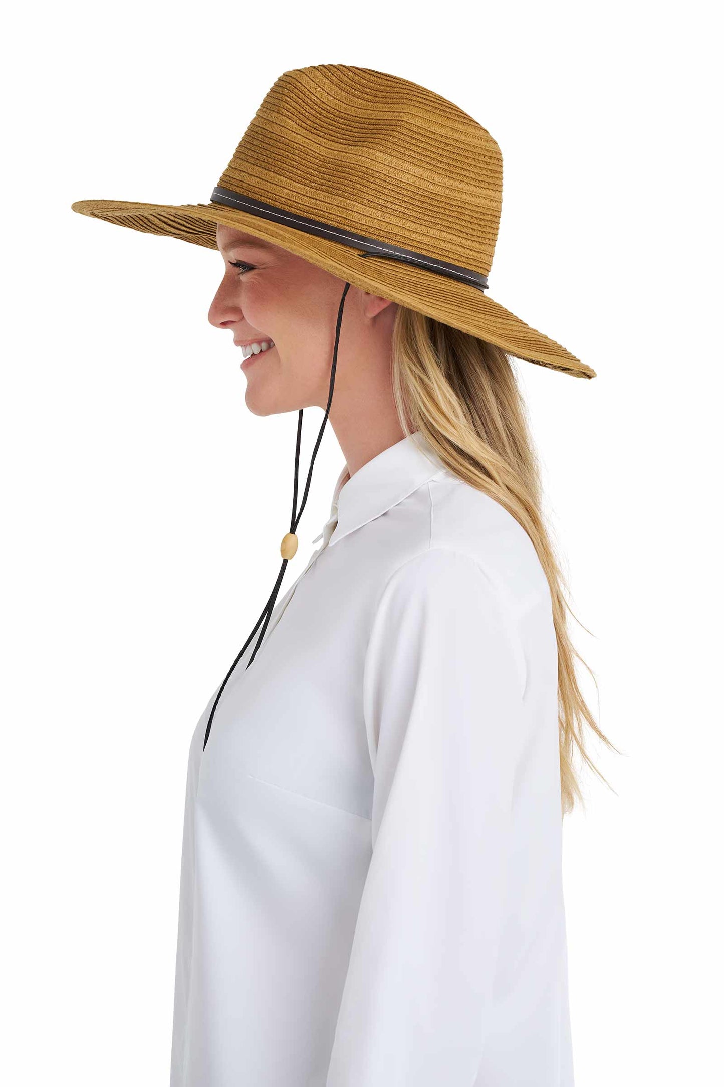Women's Tempe Hat with Chin Cord | Tan