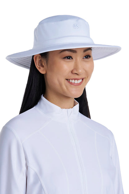 Brighton Chlorine Resistant Pool Hat | White