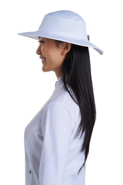 Brighton Chlorine Resistant Pool Hat | White