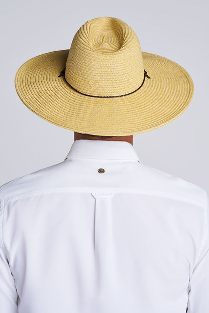 Comber Wide Brim Braided Sun Hat | Natural