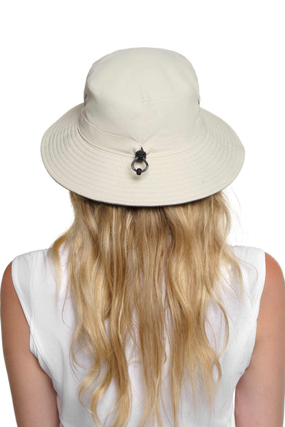 Unisex Landon Reversible Bucket Hat | Stone/Carbon