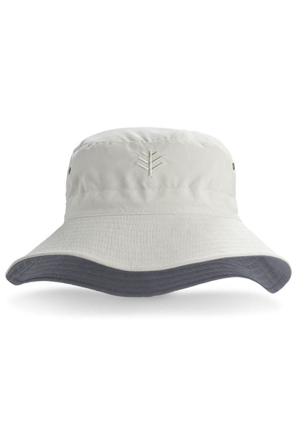 Unisex Landon Reversible Bucket Hat | Stone/Carbon