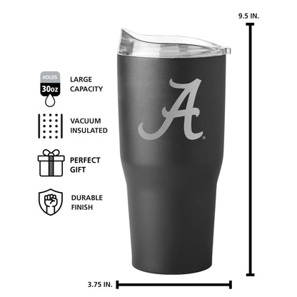 Alabama Crimson Tide 30oz Powder Coat Tumbler