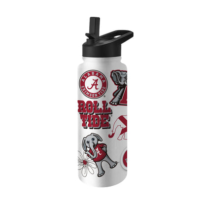 Alabama Crimson Tide 34oz Quencher Bottle