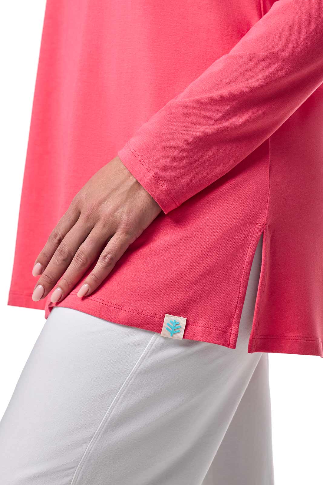 Women's Daybreak Swing Long Sleeve T-Shirt | Sunkist Coral