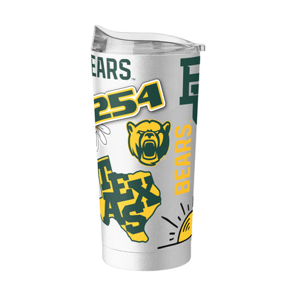 Baylor Bears 20oz Powder Coat Tumbler