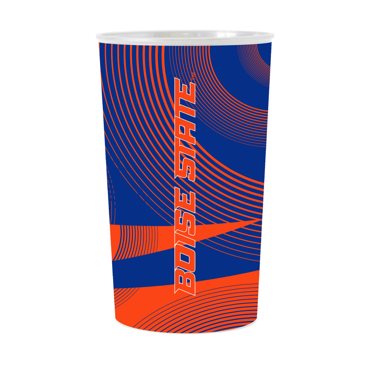Boise State Geometric Hardwall Cup 4 Pack