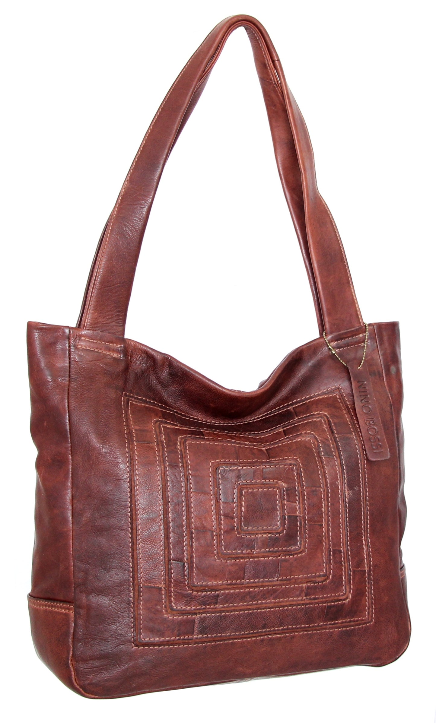 Fina Tote in Chestnut