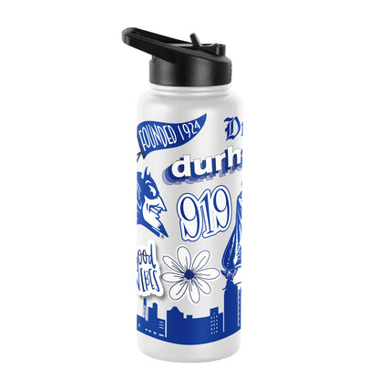 Duke Blue Devils 34oz Quencher Bottle